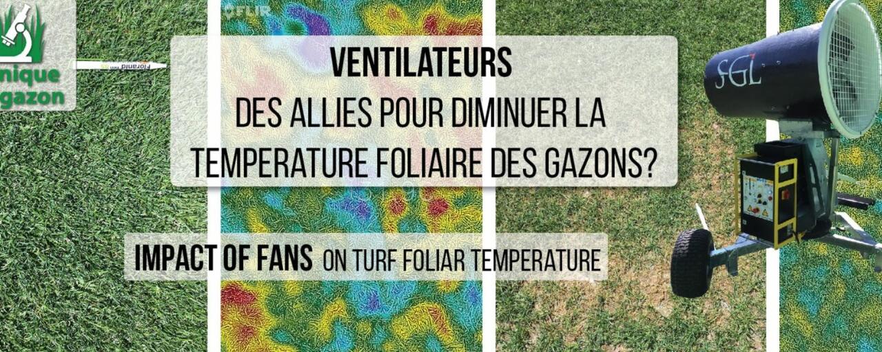 gazons-ventilateurs-températures-foliaires
