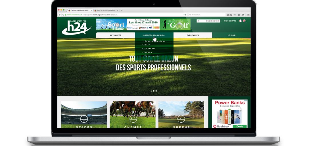 Gazon Sport Pro H24 Mac